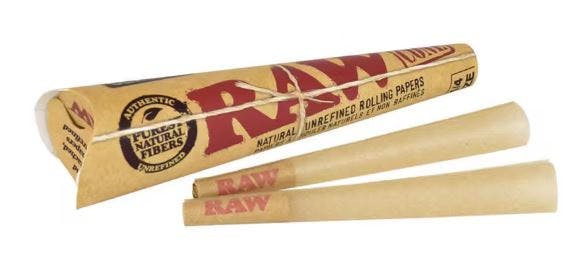 Pop Cones 'STRAWBERRY JAM ' 1 1/4 Size Pre-Rolled Retail Cones