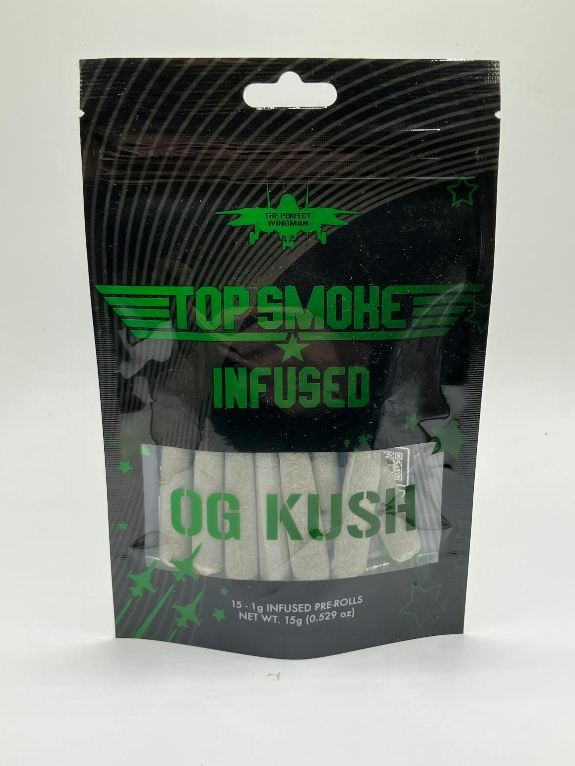 Product: Top Smoke | Infused Pre-Roll 15-Pack - 15g - OG Kush