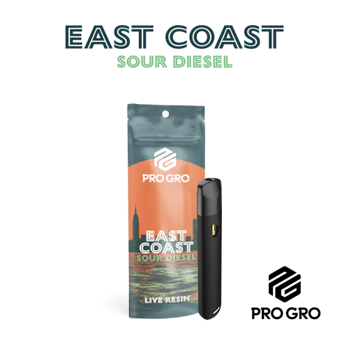 East Coast Sour Diesel 1g Live Resin Disposable-1