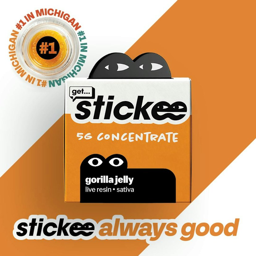 Stickee Live Resin 5g Gorilla Jelly