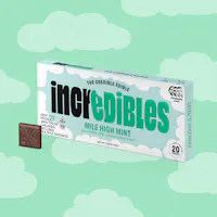 Product incredibles - Mile High Mint Chocolate Bar (100mg 20pk)