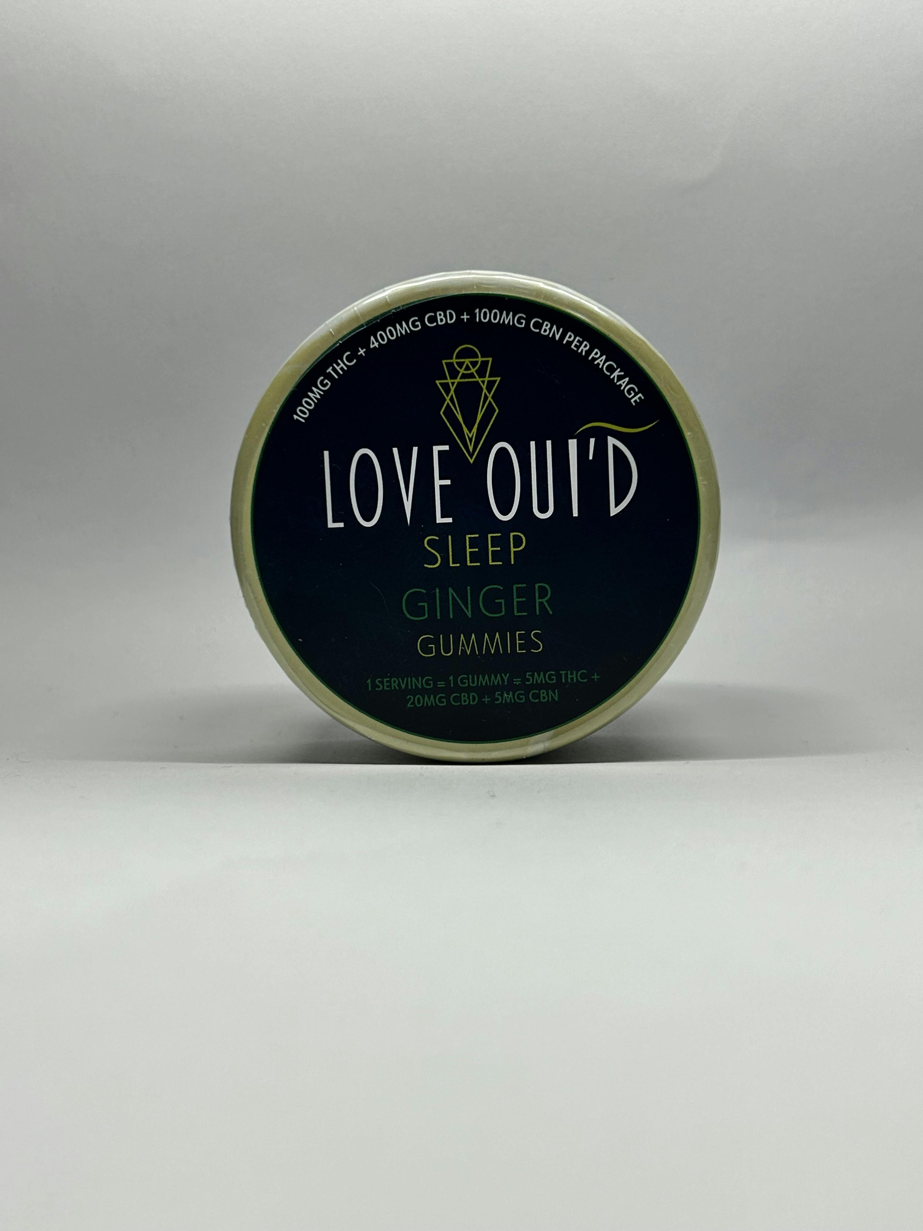 Photo of Love Oui’d – Ginger Sleep Gummy – 20 Ct