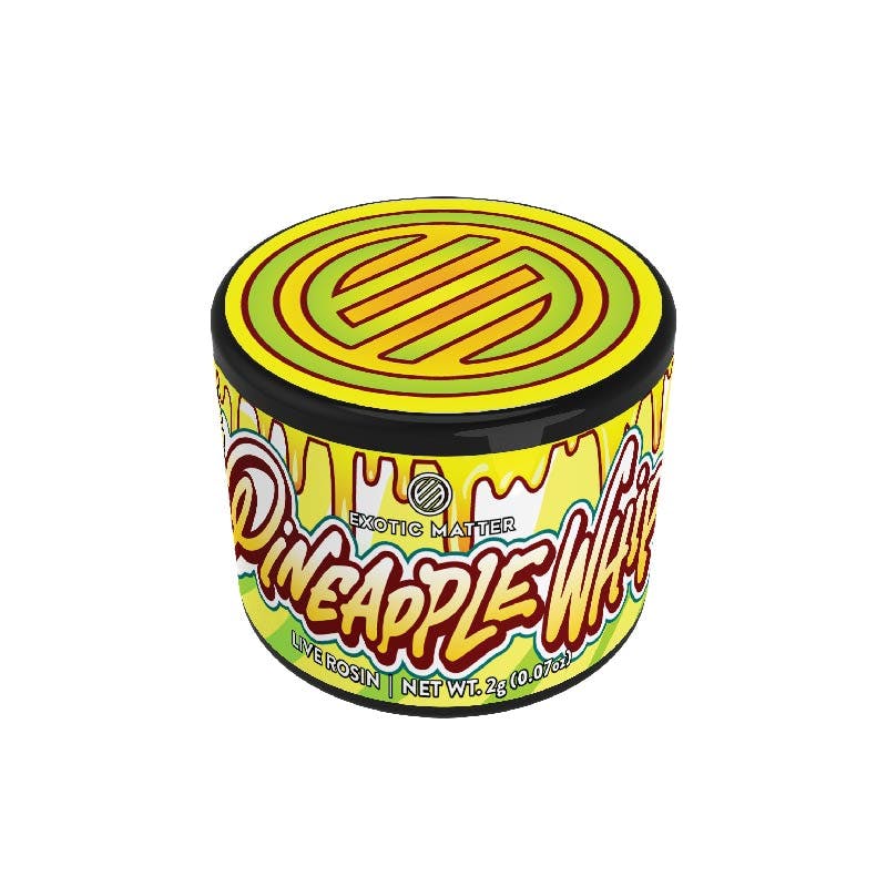 Exotic Matter - 2g Live Rosin - Pineapple Whips