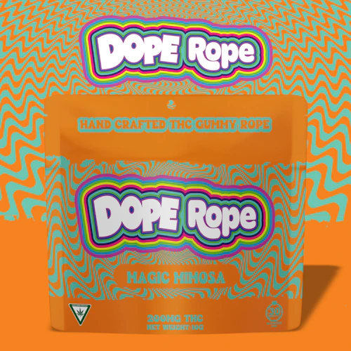 Dope Rope - 200mg Gummies - Magic Mimosa