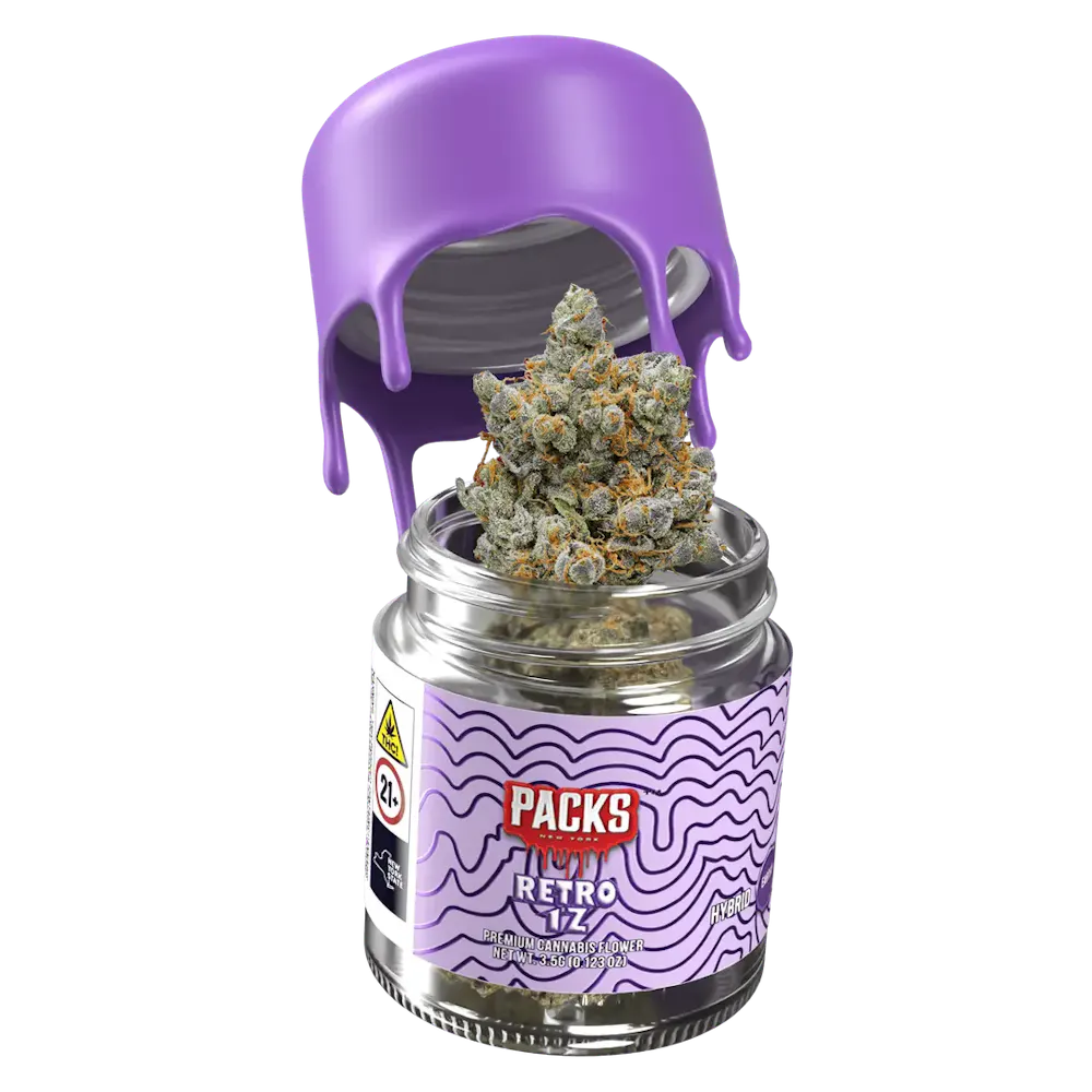 Product Packs - Retro 1z - 3.5g - Inddoor Flower