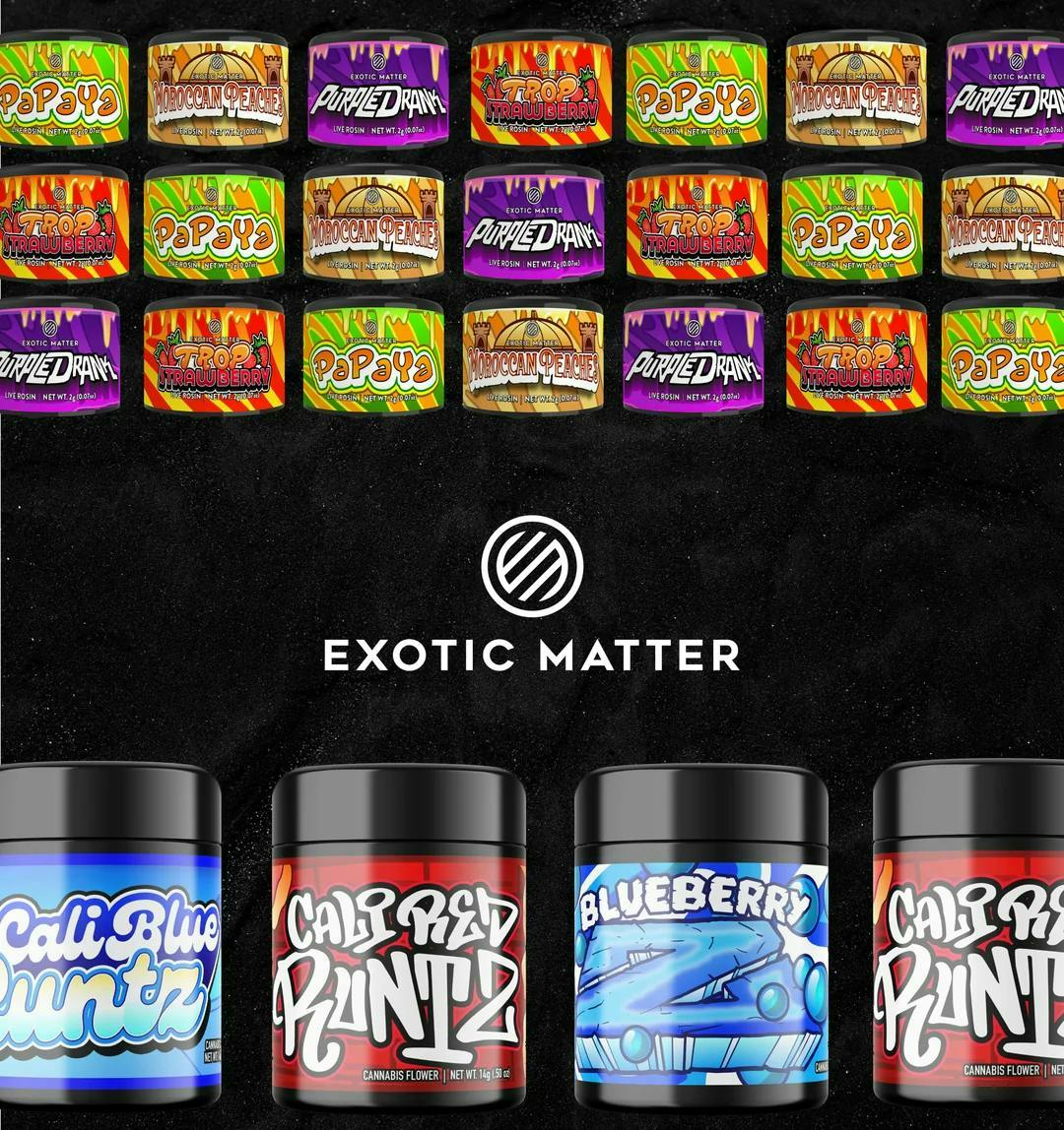Exotic Matter - 2g Live Rosin - Trinity OG