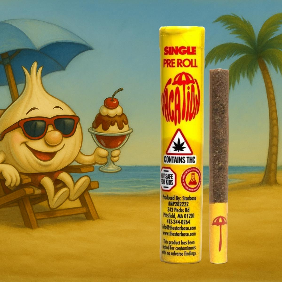 Vacation | Garlic Sundae | Preroll - 0.7g