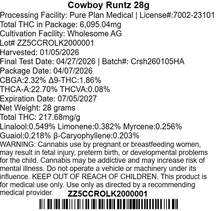 Cowboy Runtz