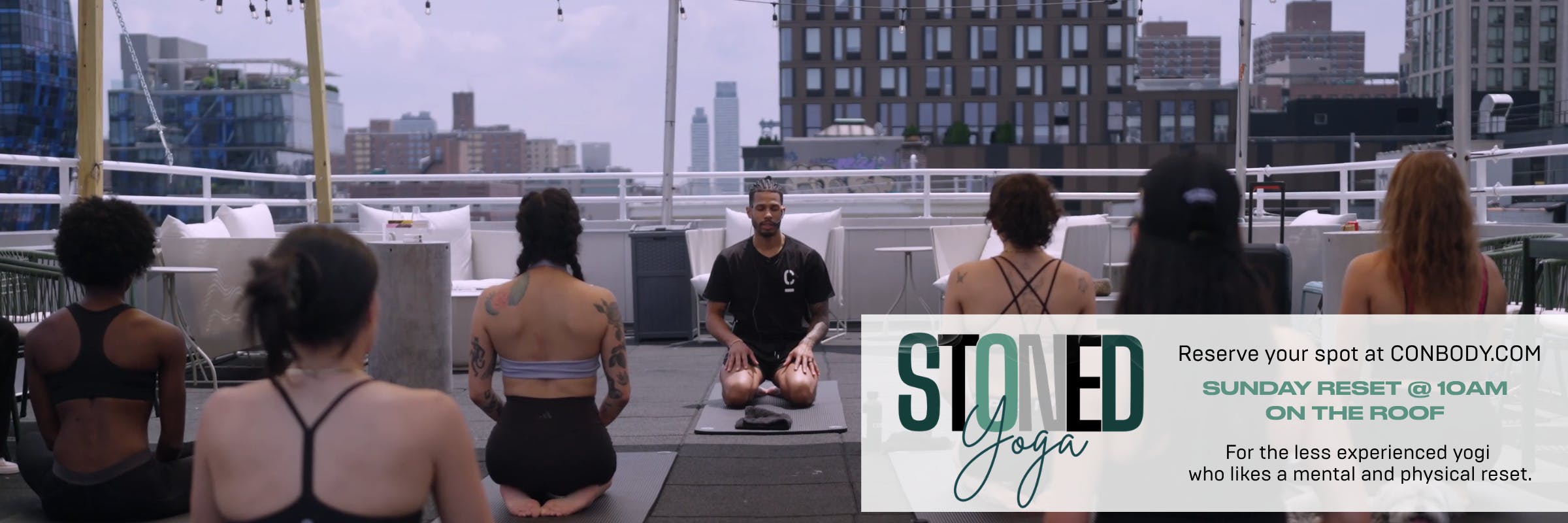 Rooftop Stoned Yoga 