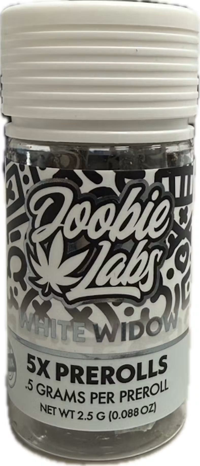 Doobie Labs | White Widow | 5pk Pre-Rolls | 2.5g