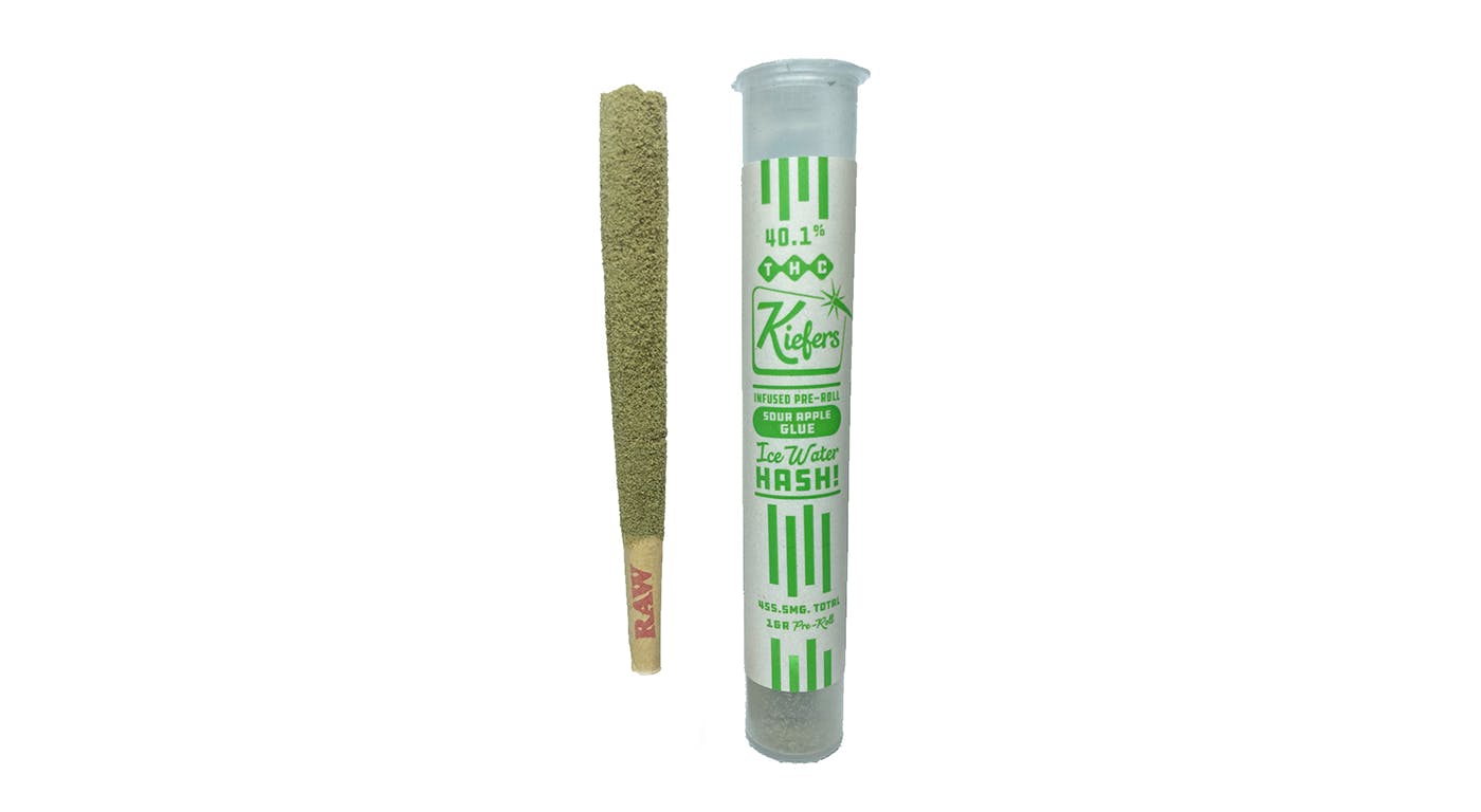 Kiefers - 1g Infused Preroll - Sour Apple Glue
