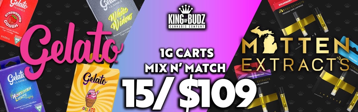 Gelato and Mitten 15 For $109