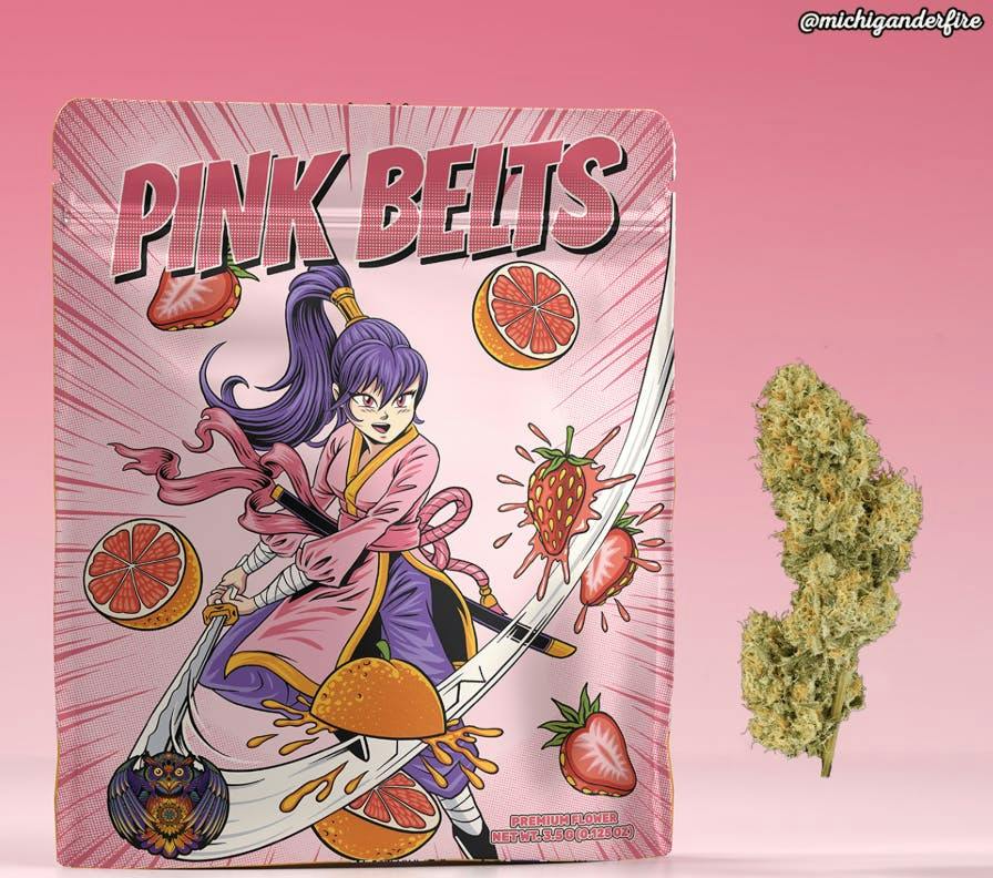 Michigander Fire - Pink Belts - 3.5g