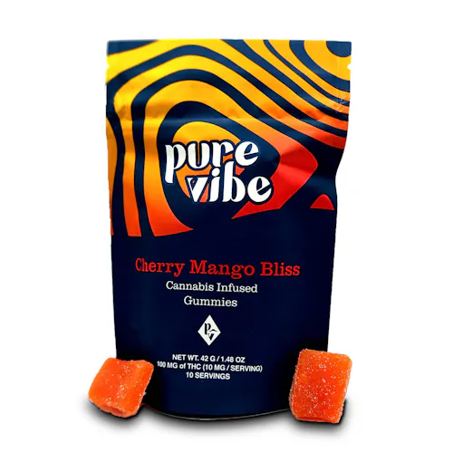 Pure Vibe | Cherry Mango Bliss | Edible | 100mg-1
