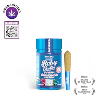 Blue ZKZ Baby Jeeter Infused Pre-Roll 5-pack | 2.5g - product image at King of Budz