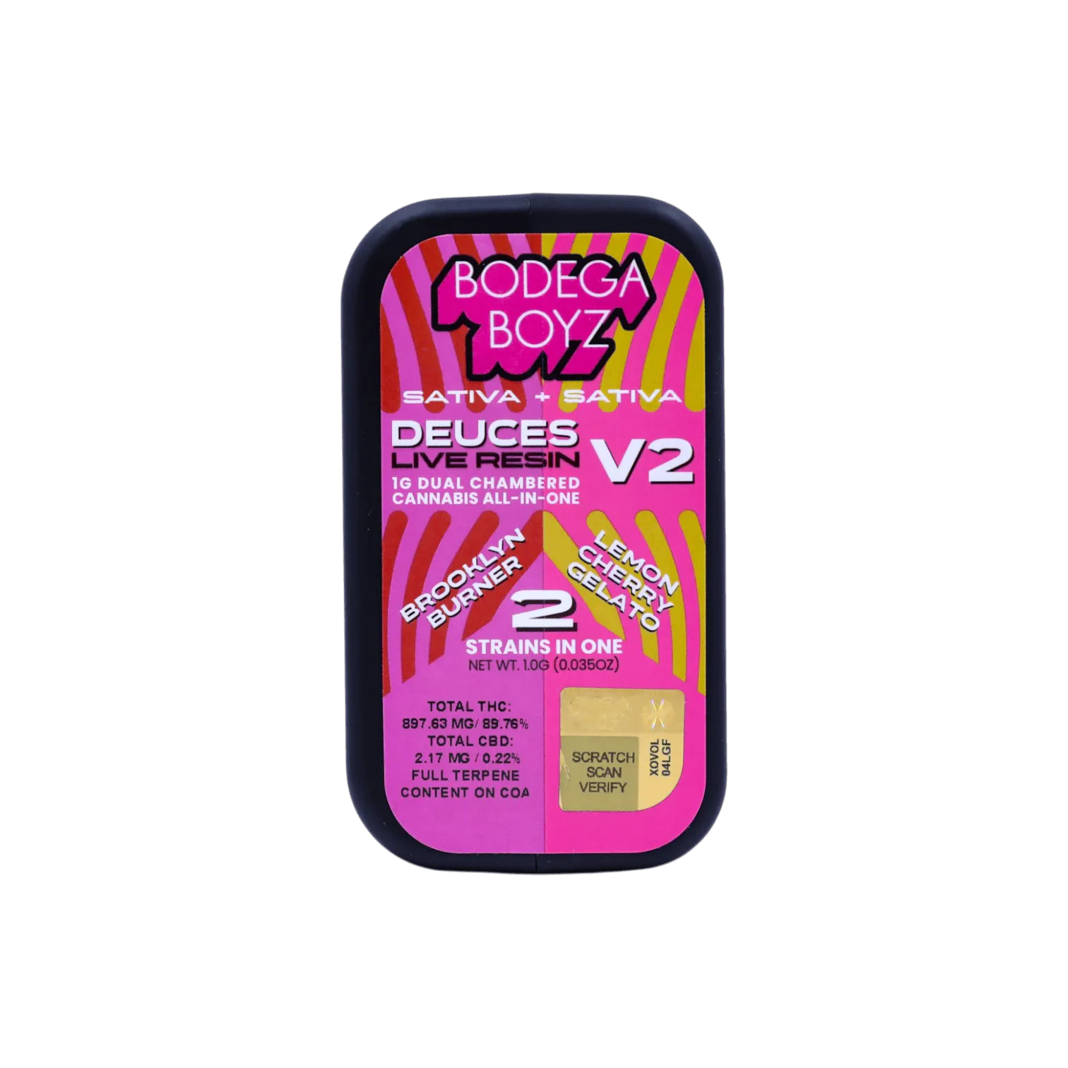 Deuces | Brooklyn Burner x Lemon Cherry Gelato | Live Resin Dual