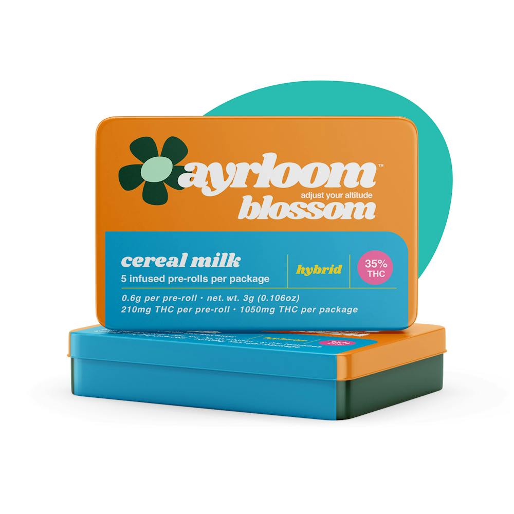 Product Ayrloom | Cereal Milk Infused Pre-Roll | 5 Pack