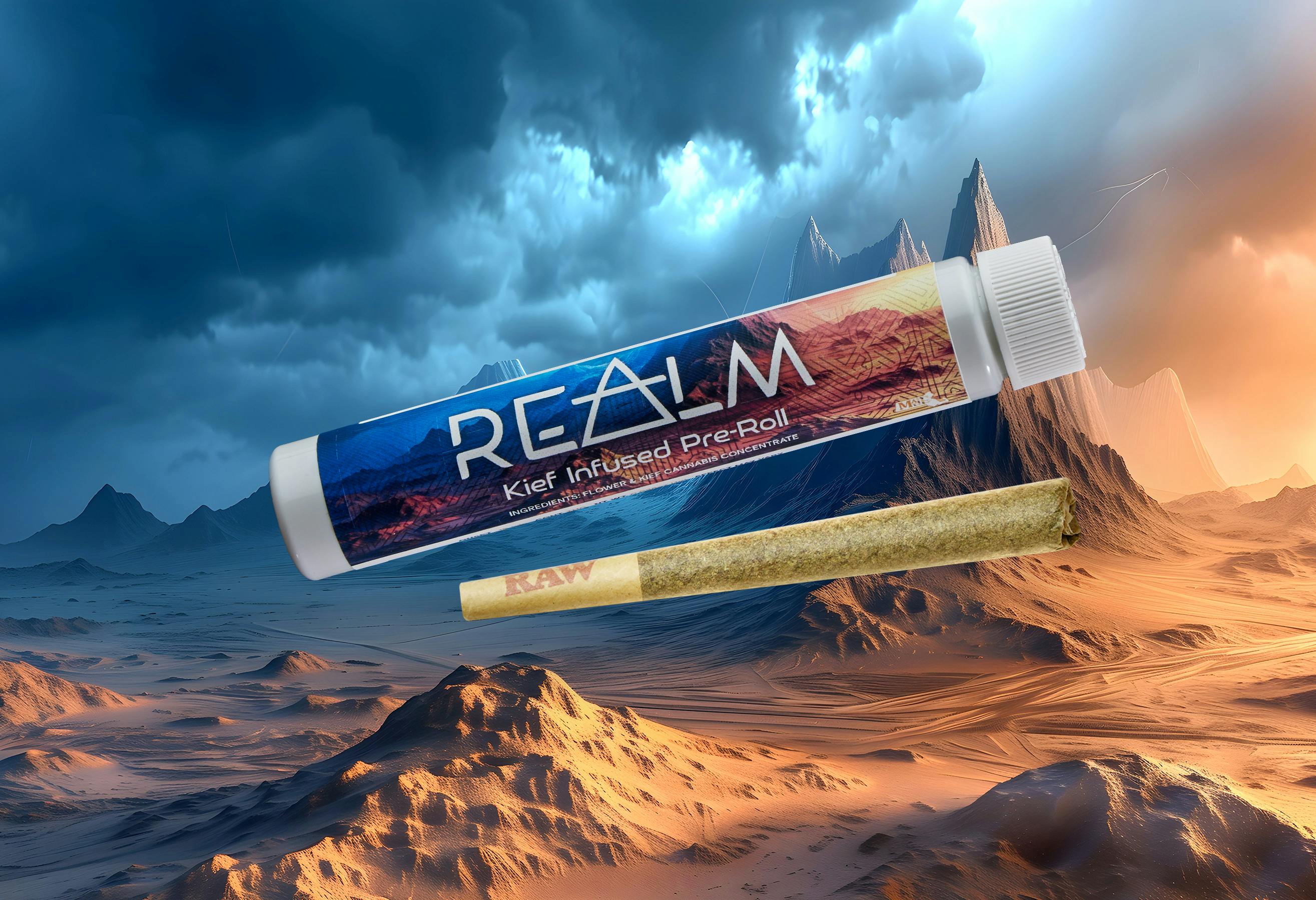 Parlimintz Indica Blend | Kief Infused Pre-Roll