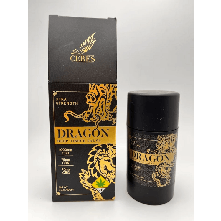 Ceres Garden XTRA CBD Strength Dragon Balm Roll-On | 3.4oz