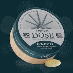 MycroDose - G'Night 100mg (THC:CBN:CBD)