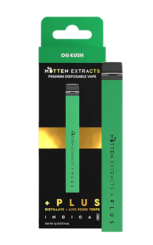 OG Kush Mitten +PLUS Disposable | 1G-1