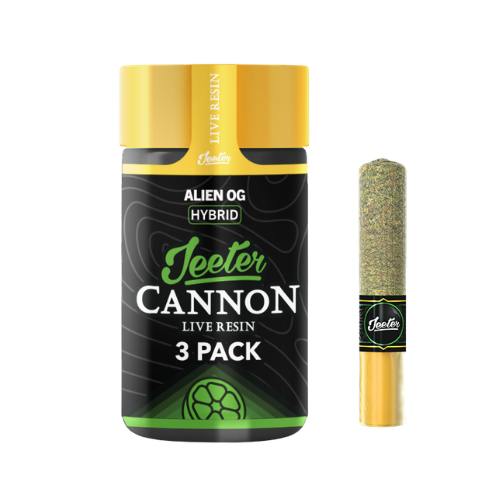 ALIEN OG  LIVE RESIN CANNON 3PK