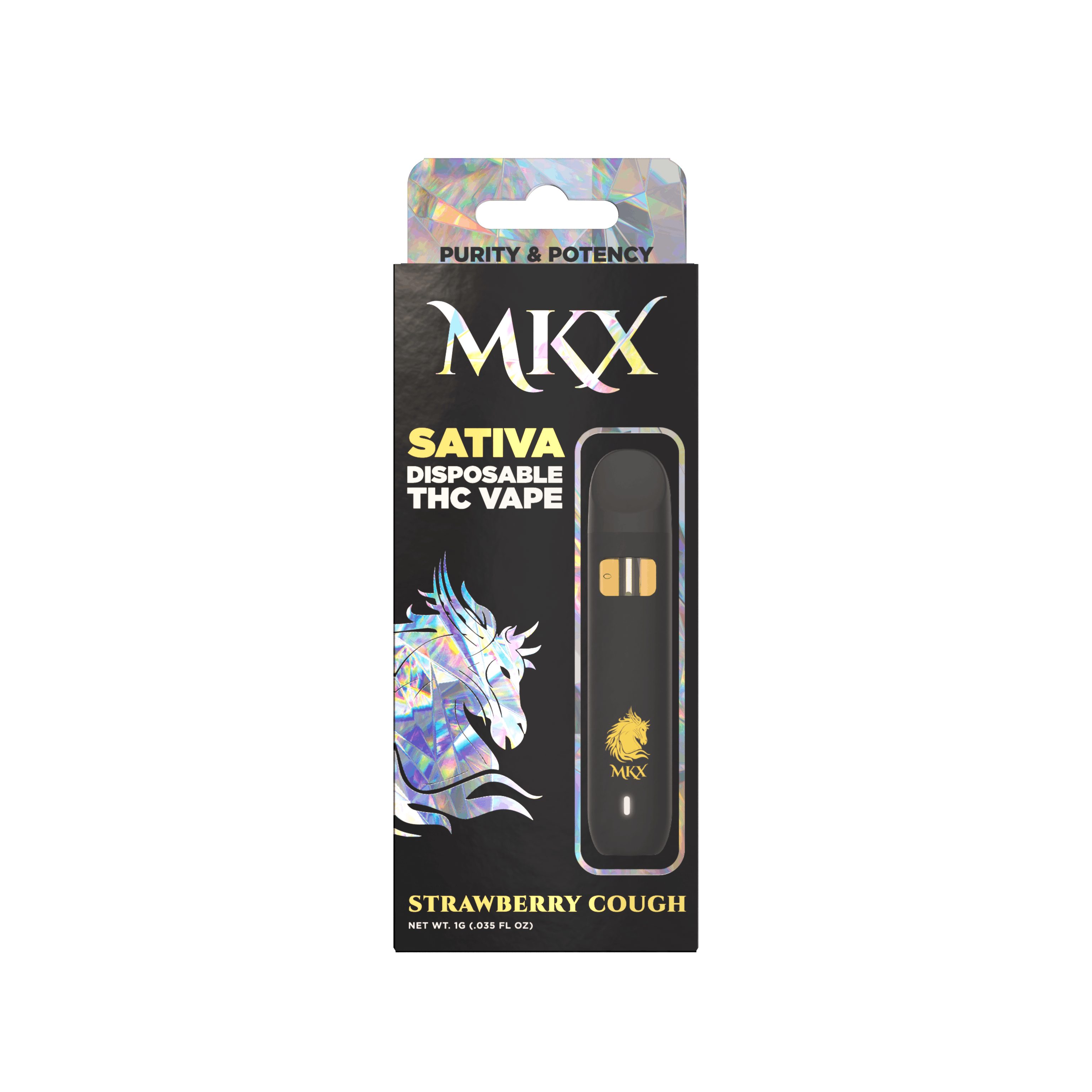 1g MKX Disposable - Strawberry Cough Disposable - Sativa