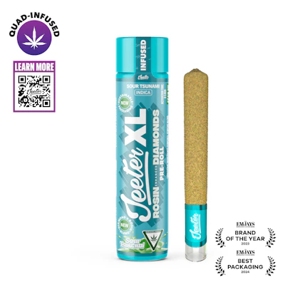 Sour Tsunami Jeeter XL Infused Pre-Roll | 2g - PRE_ROLLS by Jeeter at King of Budz