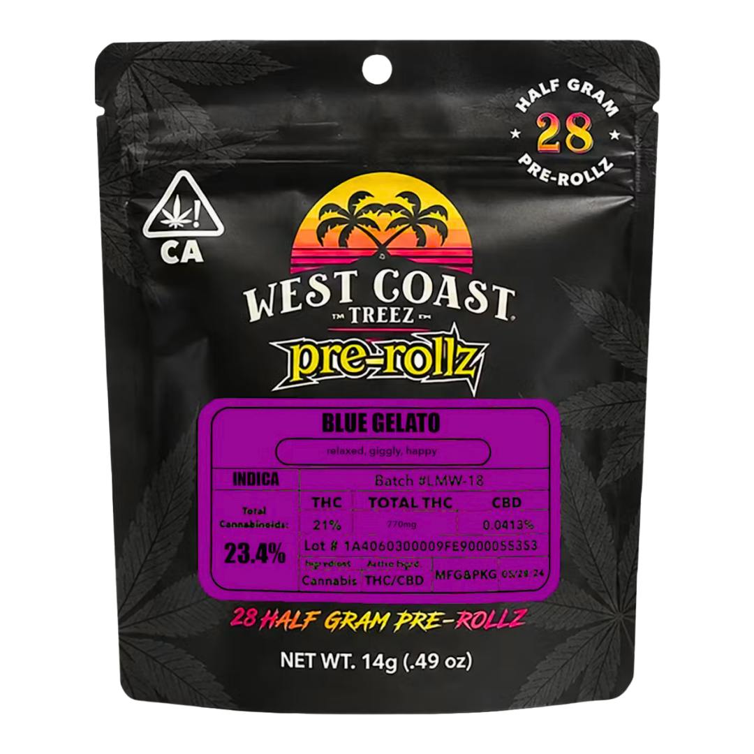 BLUE GELATO 28PK PREROLLS-0