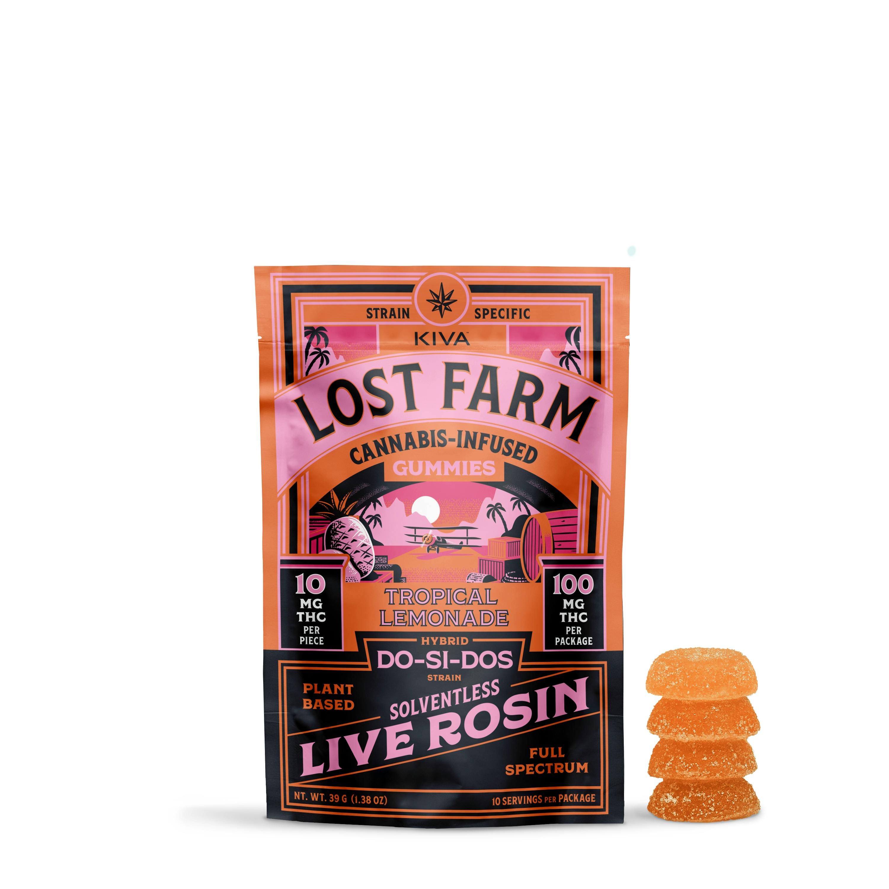 Lost Farm - Live Rosin Tropical Lemonade X Dos-Si-Dos