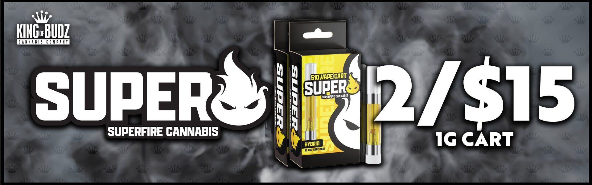 Superfire 1g Carts - 2/$15