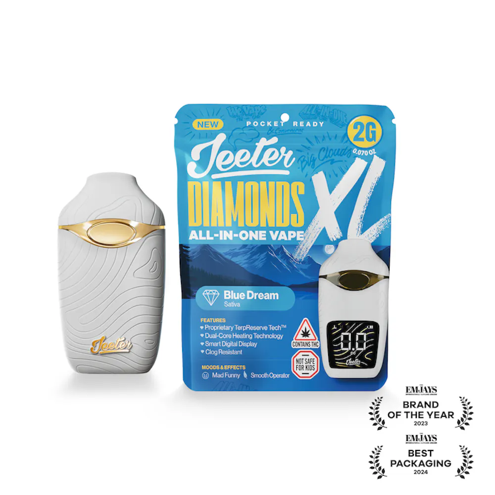 Product Jeeter - Blue Dream Liquid Diamonds XL Disposable Vape (2g)