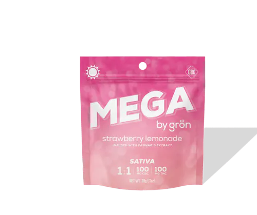 1:1 Strawberry Lemonade MEGA – CBC/THC – Sativa-2