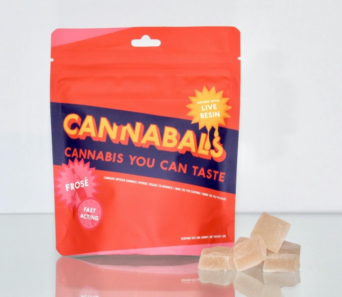 Edibles | Cannibals | Frose | 100mg | 10ct | Live Resin