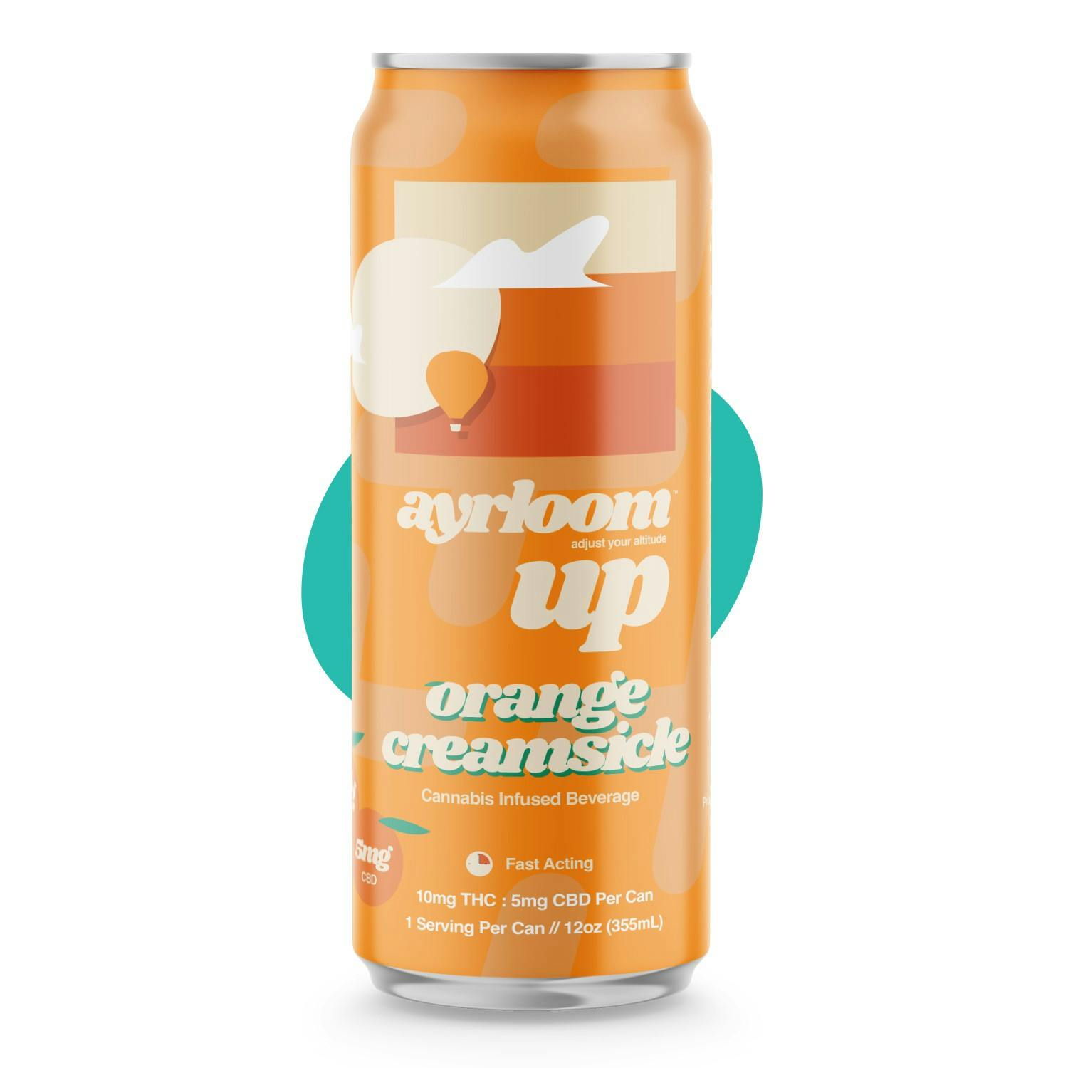 Orange Creamsicle 2:1 Infused Beverage • 4 Pack - | Treehouse Cannabis