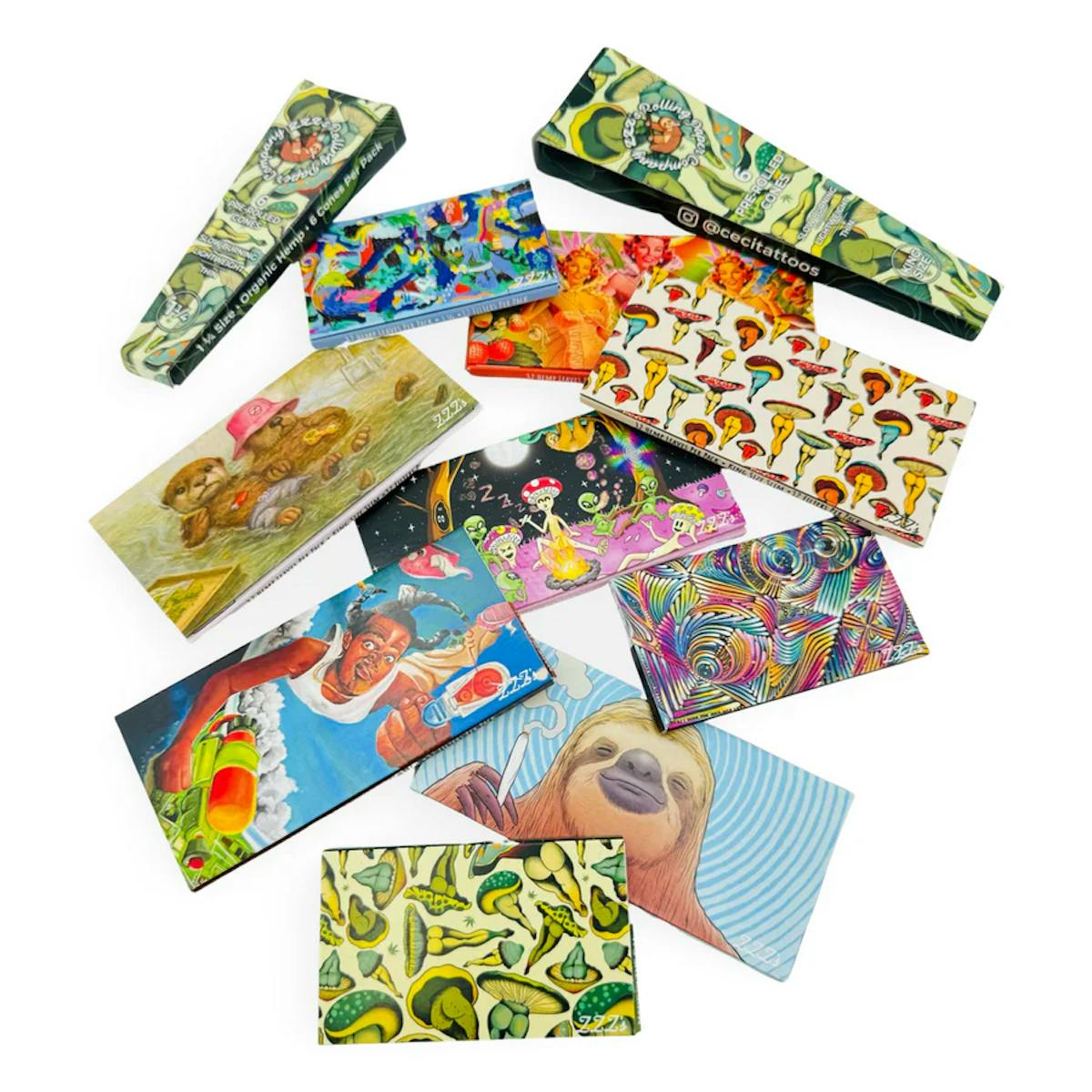 Photo of 1 1/4″ Organic Hemp and Filter Booklet | Zzz Rolling Paper Company