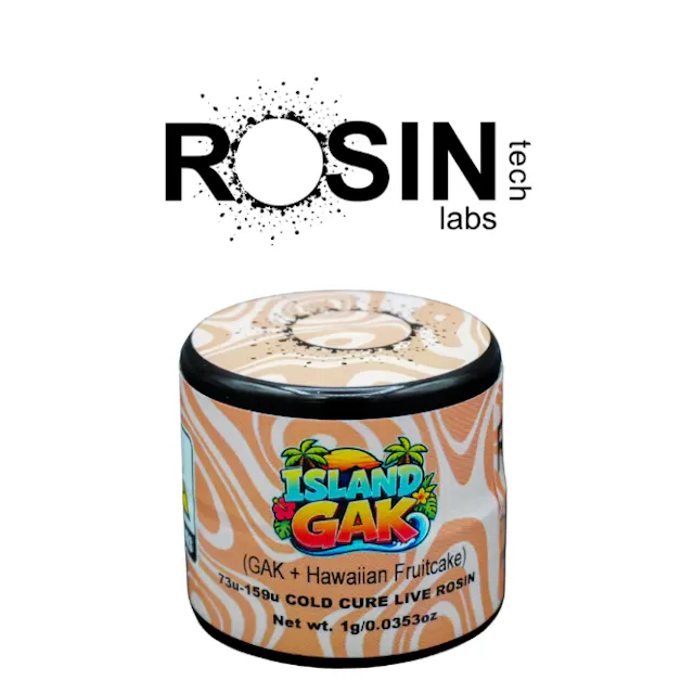 Rosin Tech Labs Rosin Island GAK 1g (indica)