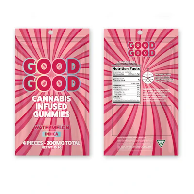 Good Good - 200mg Gummies - Watermelon - EDIBLES by GoodGood at King of Budz