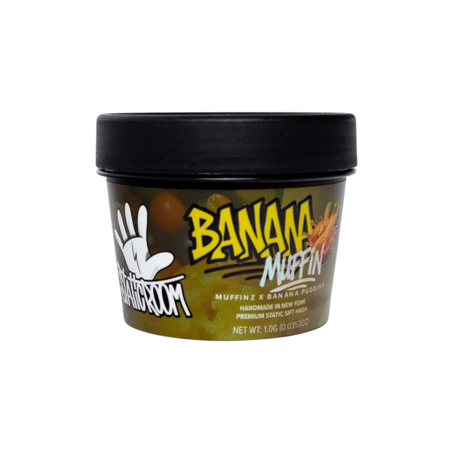ホルモン HASHI! PROOFプルーフ Static Room Banana Muffin Static Sift Hash - The Flowery NY