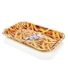 RAW | French Fries | Large | Metal Rolling Tray