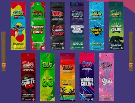 Product: Blio Bullet | Pre-Rolled Blunt - 1g - Deep Breath