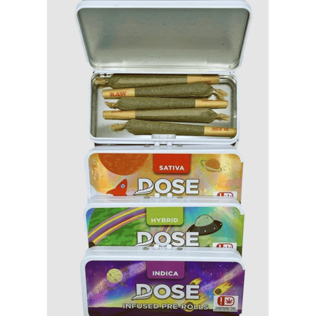 Rolled up and ready to smoke, Pre-Rolls are a convenient and effective way to consume cannabis. Pre-Rolls come in many different forms and can be rolled with flower, shake, "b-buds", infused with concentrates, and more.
