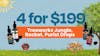 4 for $199 - Treeworks Jungle, Rocket, Purist Drops