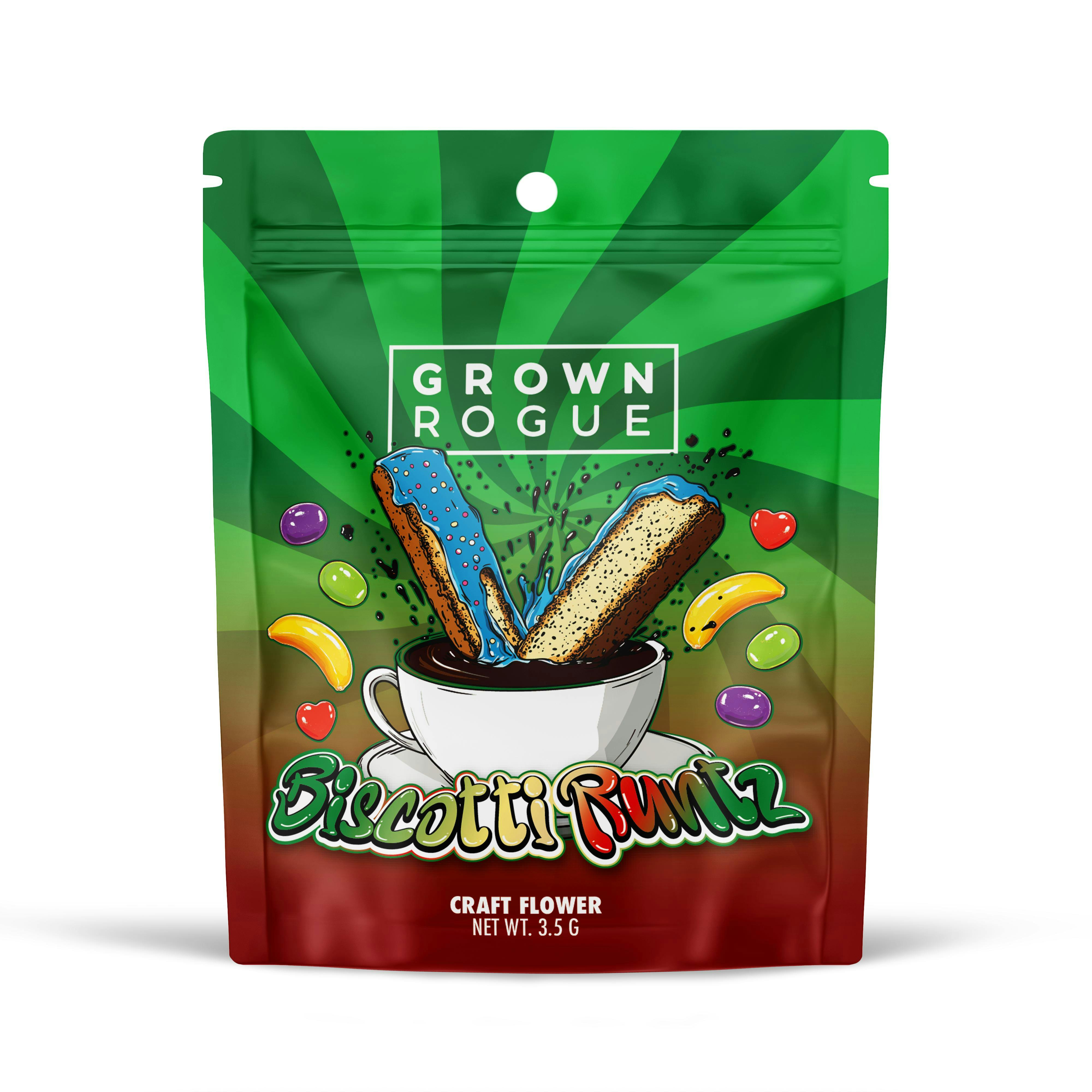 Grown Rogue - 3.5g Prepack - Biscotti Runtz