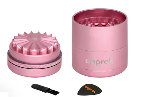 5 Piece Storage Grinder Flower Teeth | Rose Gold-1