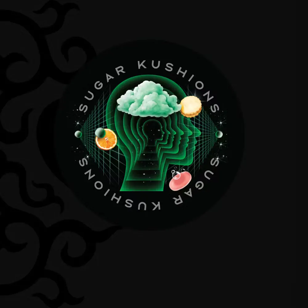 Product Dark Heart | Sugar Kushions | Flower