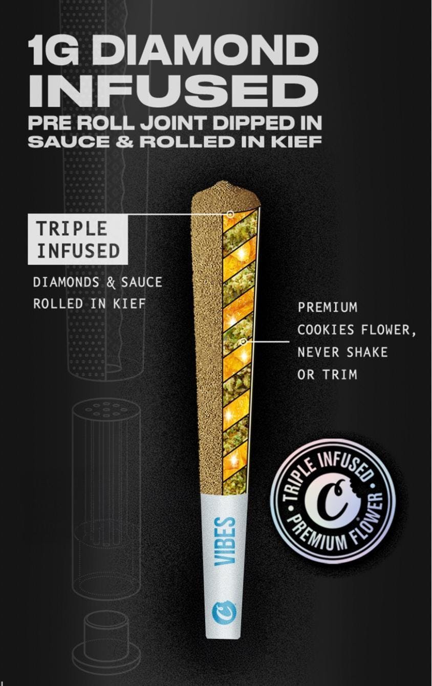 Cookies Ridgeline Rantz Triple Infused Pre-Roll