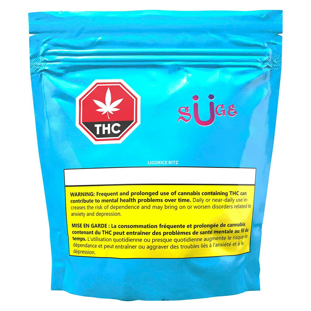 Süge - licorice bitz soft chews - 1 pack