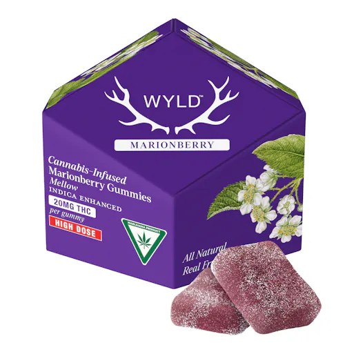 WYLD | Marionberry | 200mg Gummies-1