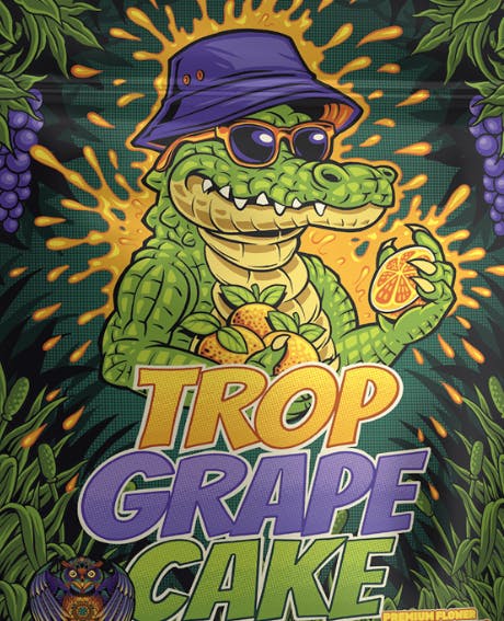 Trop Grape Cake Hybrid by Michigander Fire – Flower at Gatsby Cannabis